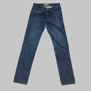 Naked Famous X Massdrop Men's 29x33 Selvedge Slim Dark Blue Denim Jeans